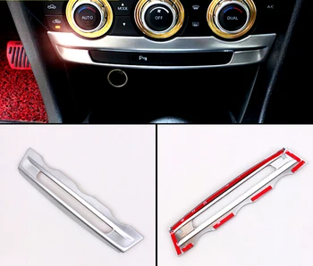 

For Mazda 6 2012-2016 GJ1 Interior Accessories ABS Matte Central Console Push-Button Decorative Cover Trim 1pc