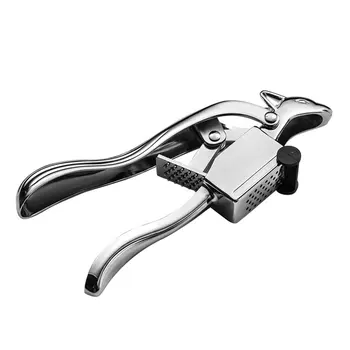 

Creative Style Garlic Press Squirrel Type Mashed Garlic Tool Stainless Steel Hand Pull Garlic Artifact Manual Operation Garl