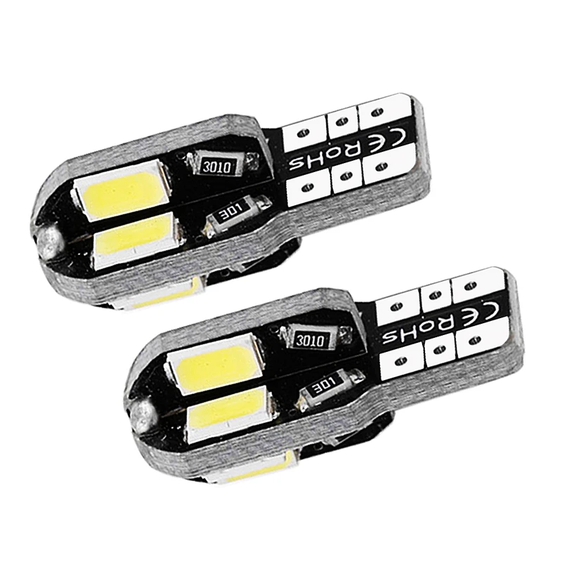 500x T10 194 W5W светодиодный стайлинга автомобилей авто 8 SMD 5630 Светодиодный s подкладке светильник бортовой светильник габаритный фонарь постоянного тока 12V