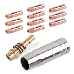 Douilles de puissance 0.9mm M6 support de Tube de Contact pour soudage MIG / MAG MB 15AK embouts de Contact, couvercle de buse de bielle 