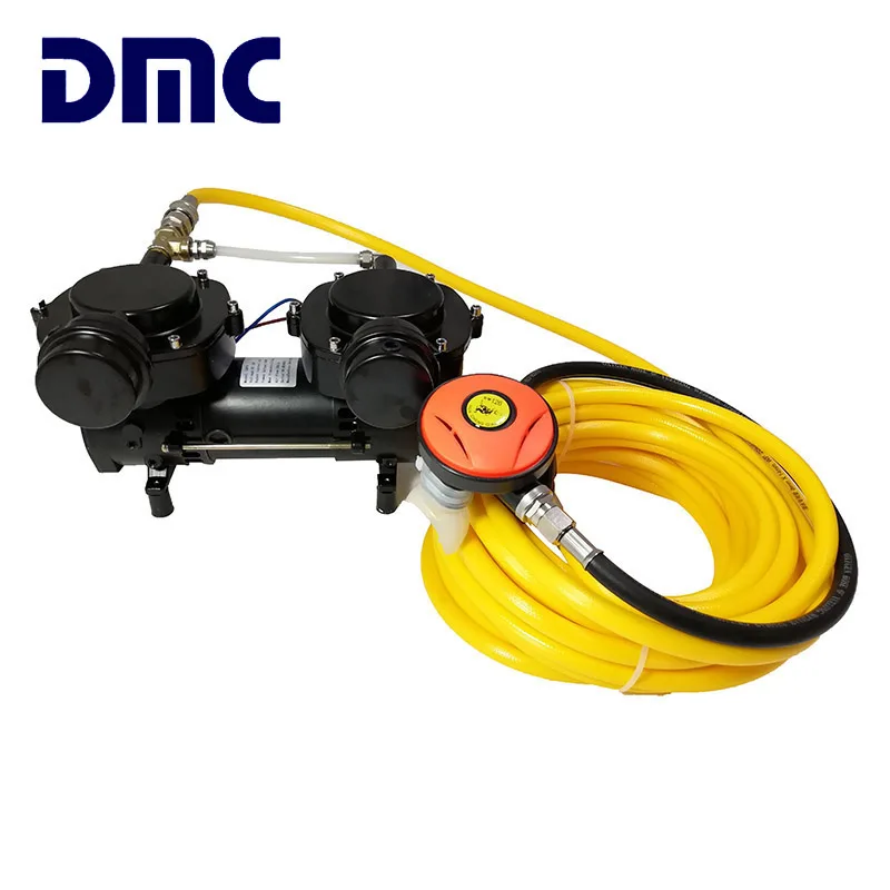 

DMC Scuba Diving Air Compressor For Swim With 15M Tube Respirator 8Bar 136L/min Electric Air Compressor Auto Stop Scuba Pump