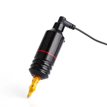 Татуировка ручка роторная Тайваньская моторная короткая татуировочная машинка с RCA зажимом шнура татуировочная машина татуировщик боди-арт