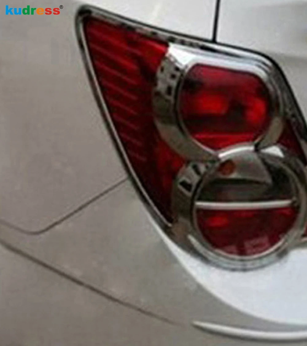 Задний фонарь для Chevrolet AVEO Sonic 2011 2012 2013 Седан хромированный задний из АБС пластика