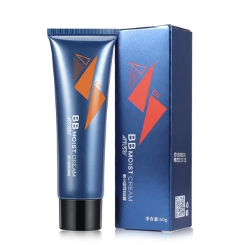 

Men BB Cream Face Cream Natural Whitening Skin Care Men Effective Sunscreen Face Foundation Base Makeup Skin Color