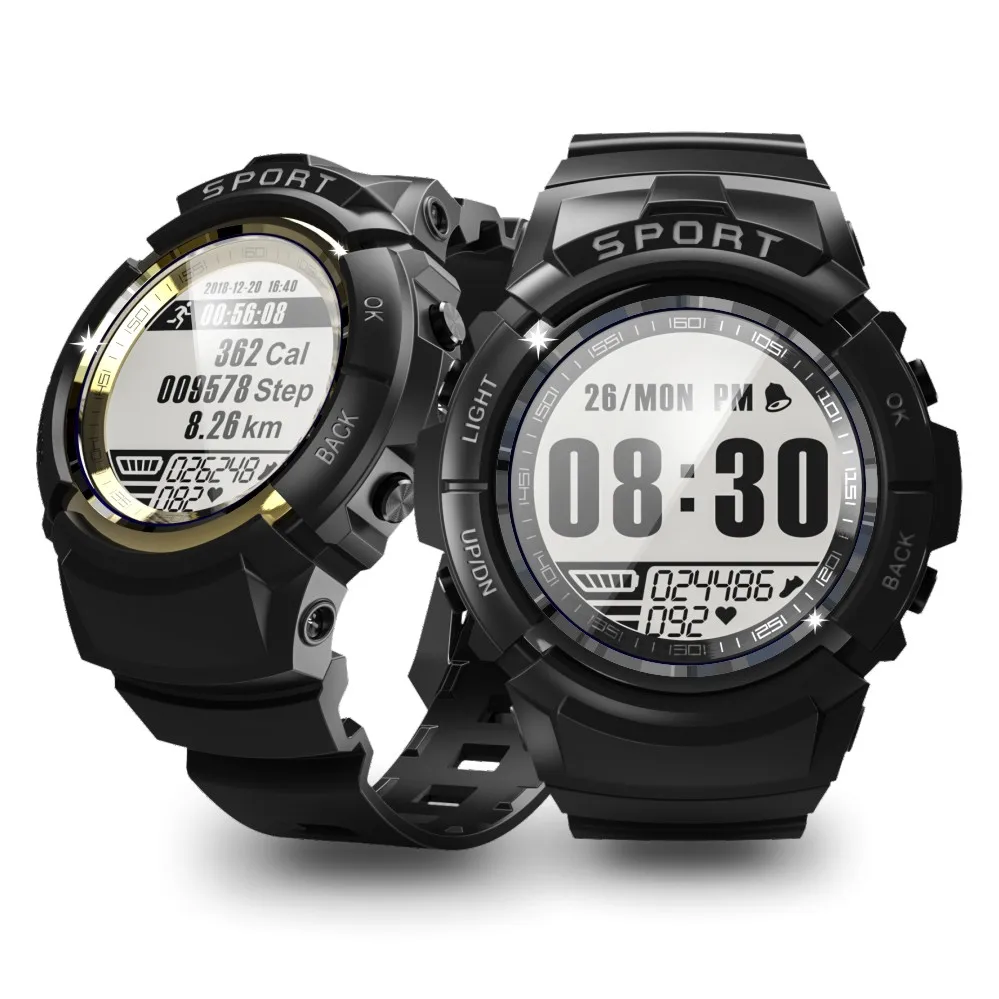 

S816 Smartwatch IP68 Waterproof Sport Smart Watch Fitness tracker Smartband Dynamic Heart Rate Compass Stopwatch Alarm Clock