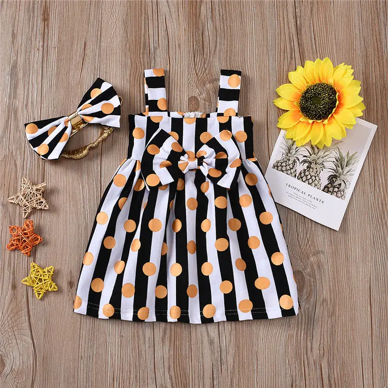 newborn baby girl dress summer babe princess dress (4)