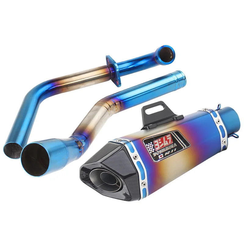 Per Yamaha Yzf R15 (2008-2017) Mt-15 Mt 125 Slip On Sistema Di Scarico Marmitta Tubo Yoshimura Moto Tubo Anteriore Basette Fuga