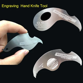 

AJ0027/28/29 Gundam / Fighter / Ship Large Touch Concave Inscribed Hand Knife 0.3/0.5/0.2mm Model Building Tools