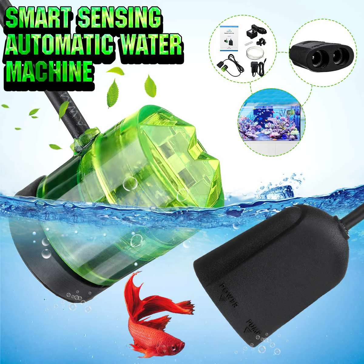 

ZEAST Micro Smart Electric Water Dispenser Controller Pump Optical Float Sensor Switch Aquarium Automatic Pump Tank Dual Sensor