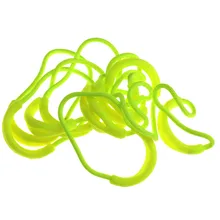 10pc Tiretti Cord Zip Puller Cerniera Zip Cursore di Ricambio Giallo