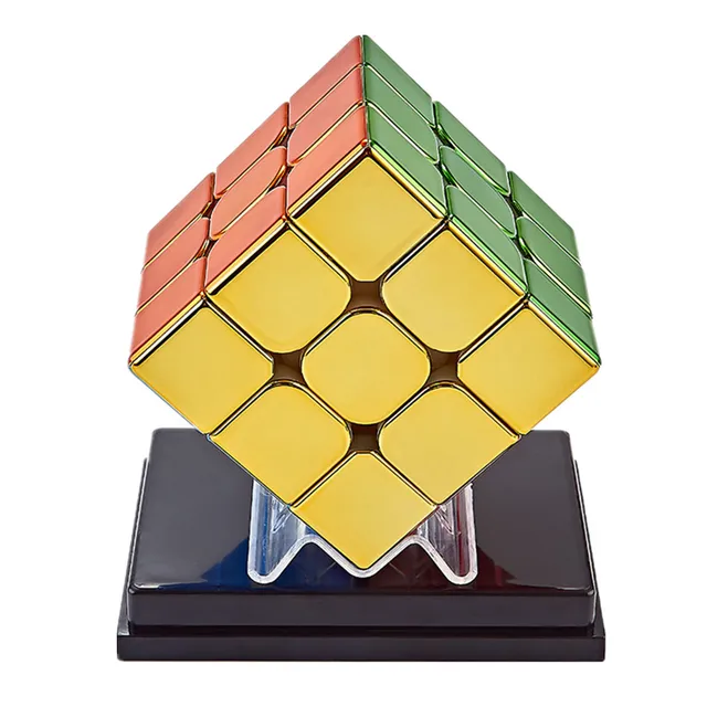 Cyclone Boy Electroplating Process Magnetic 3x3 Magic Cube Professional SpeedCube Cubo Magico Puzzle Toy For Children Kids Gift 2