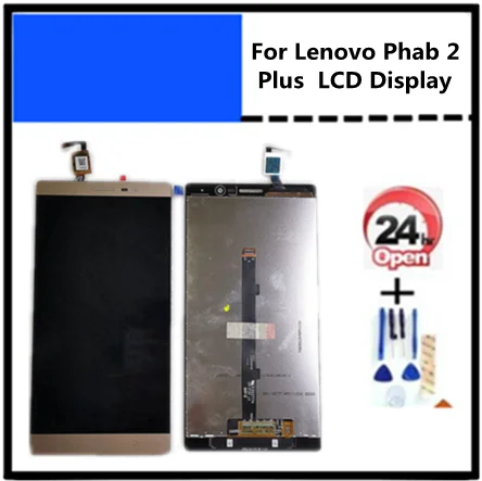 Для Lenovo Phab 2 Plus PB2-670M PB2-670Y P670 PB2-670N LCD дисплей сенсорный экран дигитайзер в сборе
