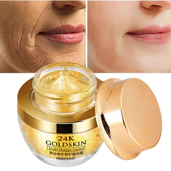 

24K Gold Snial Face Cream For Dry Skin Care Anti Wrinkle Brightening Collagen Anti-Aging Whitening Moisturizing Creams Korean P