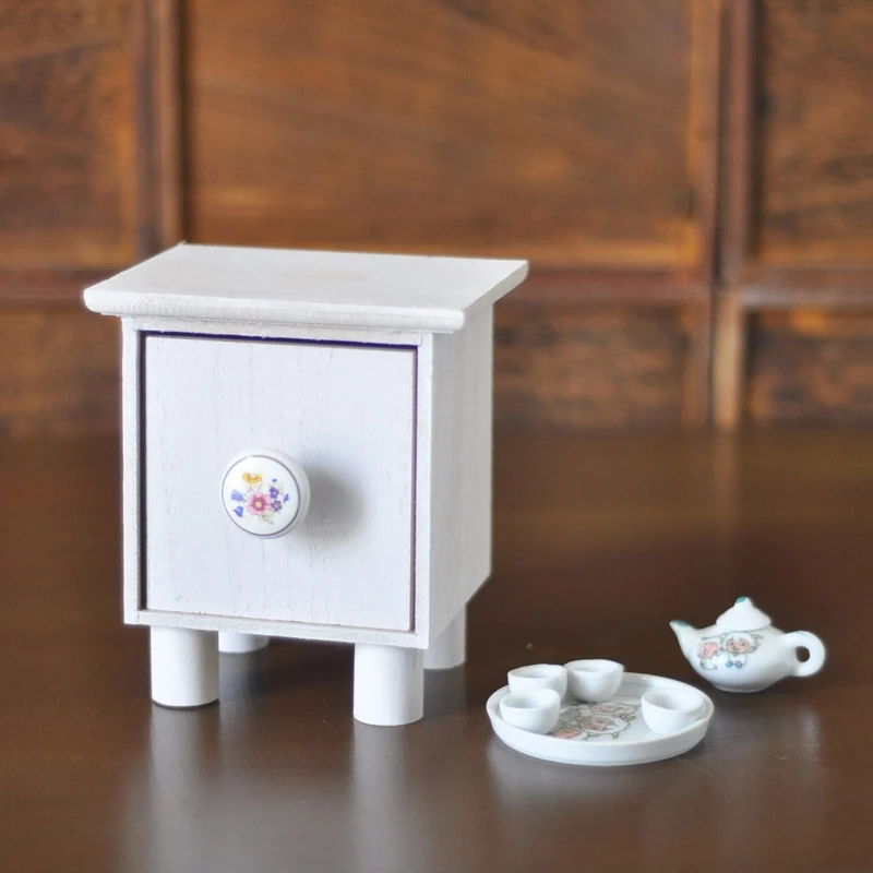 New Newborn Coffee Table and Teapot Tea Bowl Tea Tray Set Baby Full Moon Photo Shooting Props Infant Photograph Photography