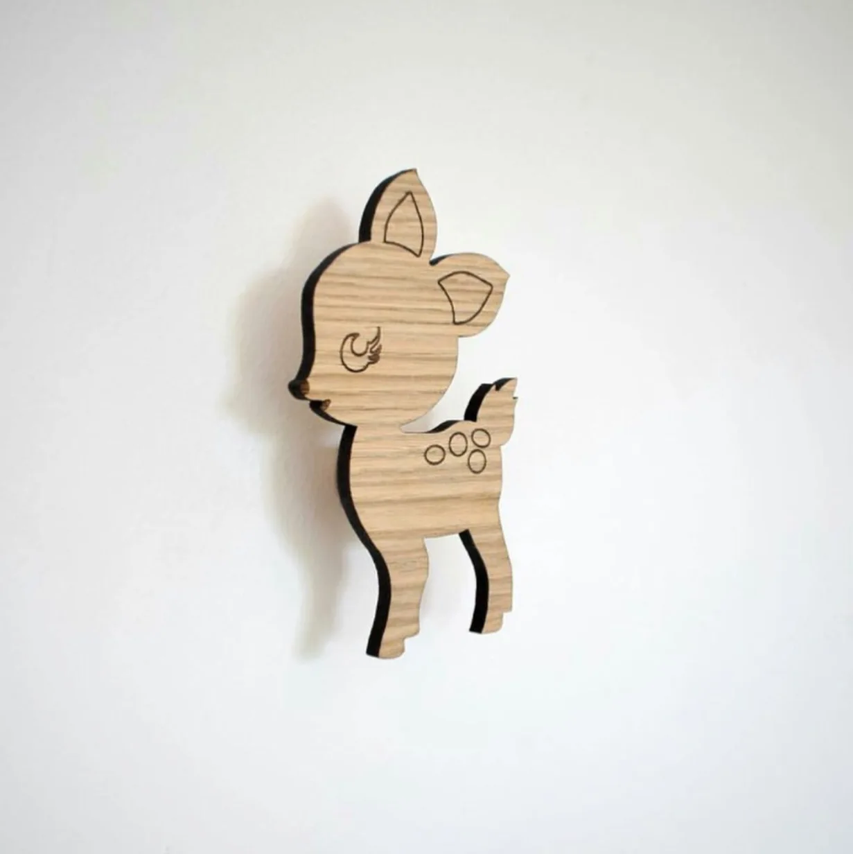 Wooden ice cream /Bunny/Bat/beard/Clouds baby Kids Clothes Hook Children's Room Wall Decoration Hanger Hook Birthday Gift - Цвет: 13