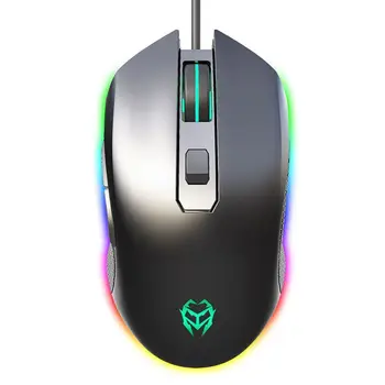 

Wired Gaming Mouse Programmable Professional Gamer Computer Mouse LED Light AXYF
