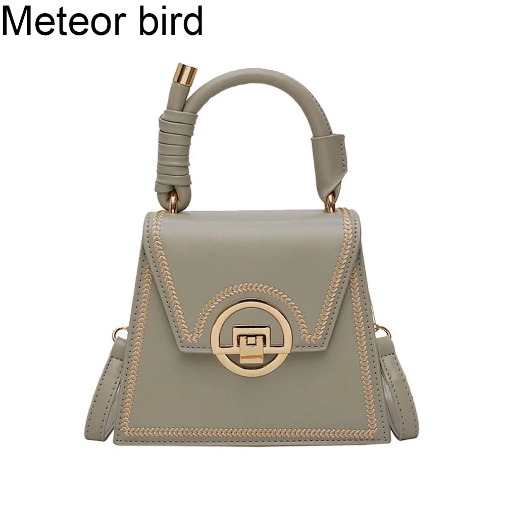 Зеленая маленькая сумка через плечо Meteor Bird женские сумки женская мини для