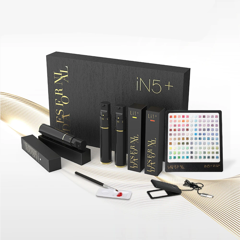 

New Color Palette Smart 5pcs Multiple Nail Polishes 120 Colors Smart Coloring Pen Case Home Nail Makeup Tools Set