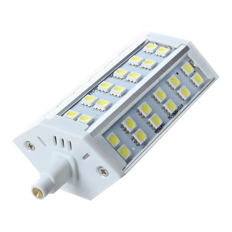 Лампа R7S/J118 36 СИД SMD 5050 светодиодный 6000 K-белый
