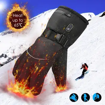 

Winter Ski Gloves, Cycling Gloves, Rechargeable Battery Heating Gloves For Driving, Cycling, Climbing And Keeping Hands Warm