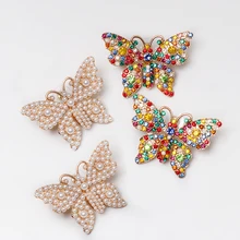 Новые женские серьги с кристаллами, Модные Винтажные серьги-гвоздики с животными для женщин