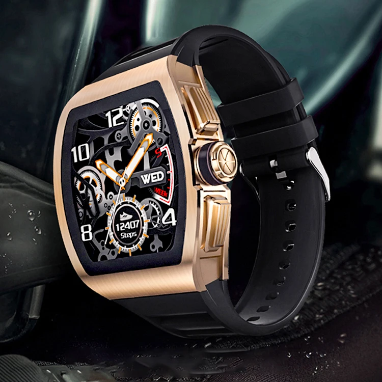 

Sports heart rate blood pressure Smart watch bluetooth waterproof multi-language remote control music camera business M1bracelet