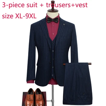 

New Arrival Fashion High Quality Men Spring Autumn Formal Single Breasted Mens Wedding Suits Plus Size XL-3XL4XL5XL6XL7XL8XL9XL