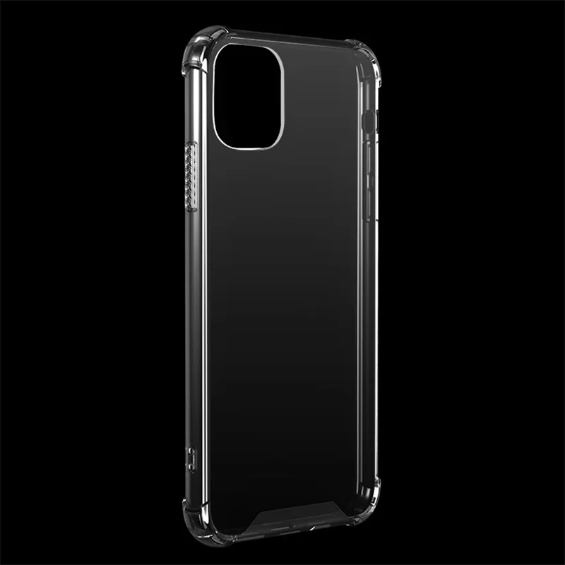 Clear Transparent Hard PC 1.5mm Acrylic Phone Case For iPhone 14 13 12 11Pro Max Mini X Xs Max Xr 7/8 Bumper Frame Shockproof iphone 11 Pro Max  case