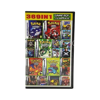 

Super 369 In 1 Video Game Compilation Cartridge Console Card for Nintendo GBA Series Console English Language