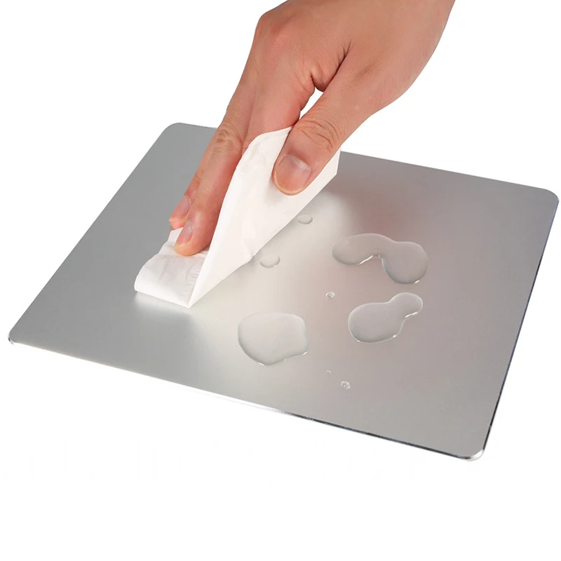 Aluminum Alloy Non-slip Gaming Mouse Pad 22* 18 CM Mat Double Sided Mousepad for Office PC Laptop Computer | Компьютеры и офис