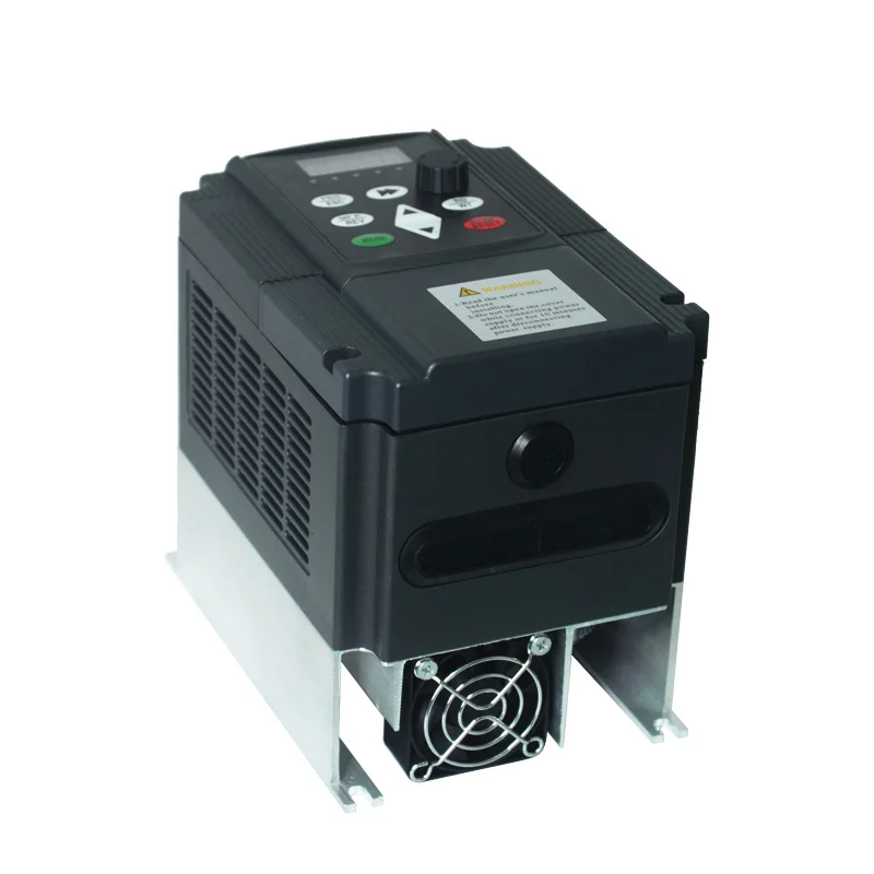 Speed controller For FAN Motor 220V 4KW 3 Phase 220v Output 50hz/60hz AC Drive VFD Frequency Inverter
