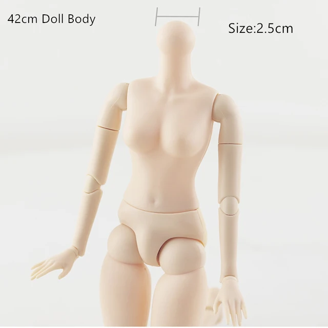 36/42/60cm 24 Ball Jointed Doll Body Moveable BJD Nude Doll Female Figure Body DIY Toy Toys for Girls Gift 3