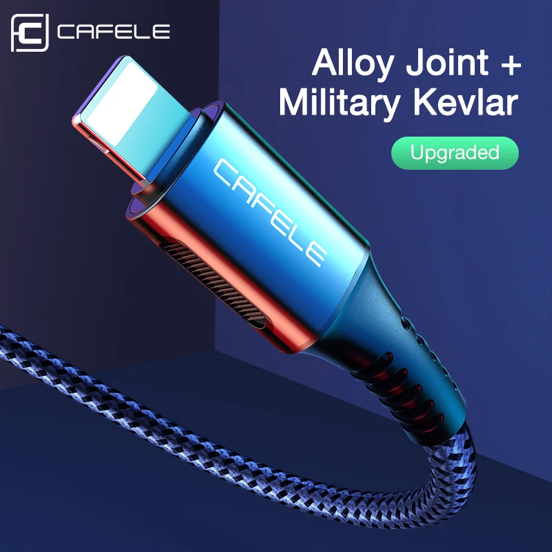 CAFELE 18 Вт PD кабель USB C для Ligntning iPhone 11 Pro Max XS 8 plus Быстрая зарядка ios 13 12 Синхронизация