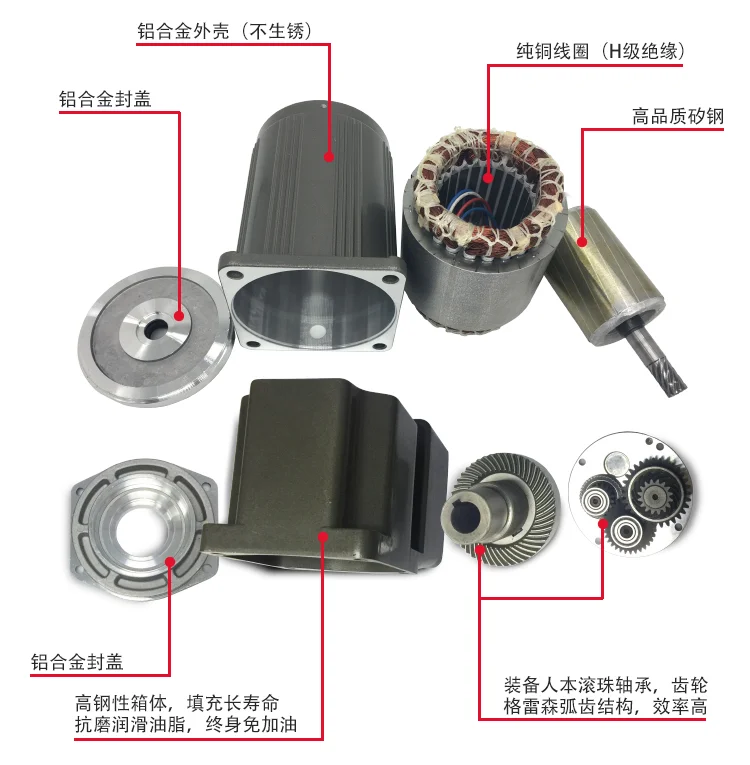 Прямоугольный редуктор, AC220V 300W миниатюрный полый/Zhongshi регулятор скорости двигателя+ регулятор скорости