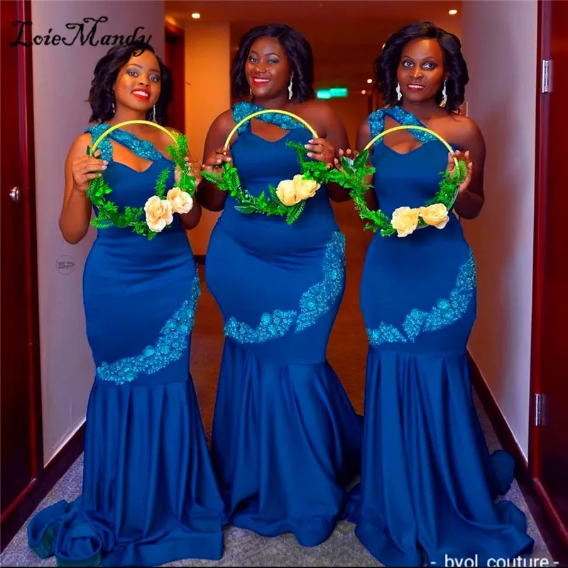 Plus Size Mermaid Bridesmaid Dresses 