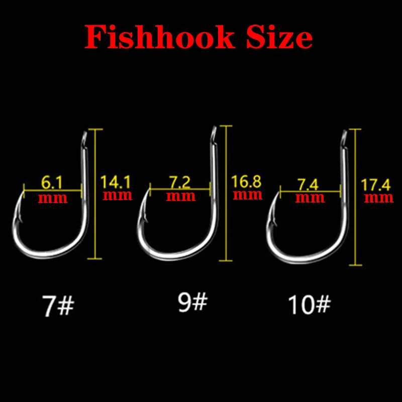 2pcs/lot Fishhooks for Fishing Flap Explosion String Hook Prevent Winding Lines with Hose 7-10# Carbon Steel Hooks Pesca 2pcs/lot Fishhooks for Fishing Flap Explosion String Hook Prevent Winding Lines with Hose 7-10# Carbon Steel Hooks Pesca