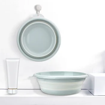 

HOOMIN Portable Folding Bucket Foldable Wash Basin Laundry Tub Car Wash Bucket for Tourism Outdoor Fishing Promotion Camping