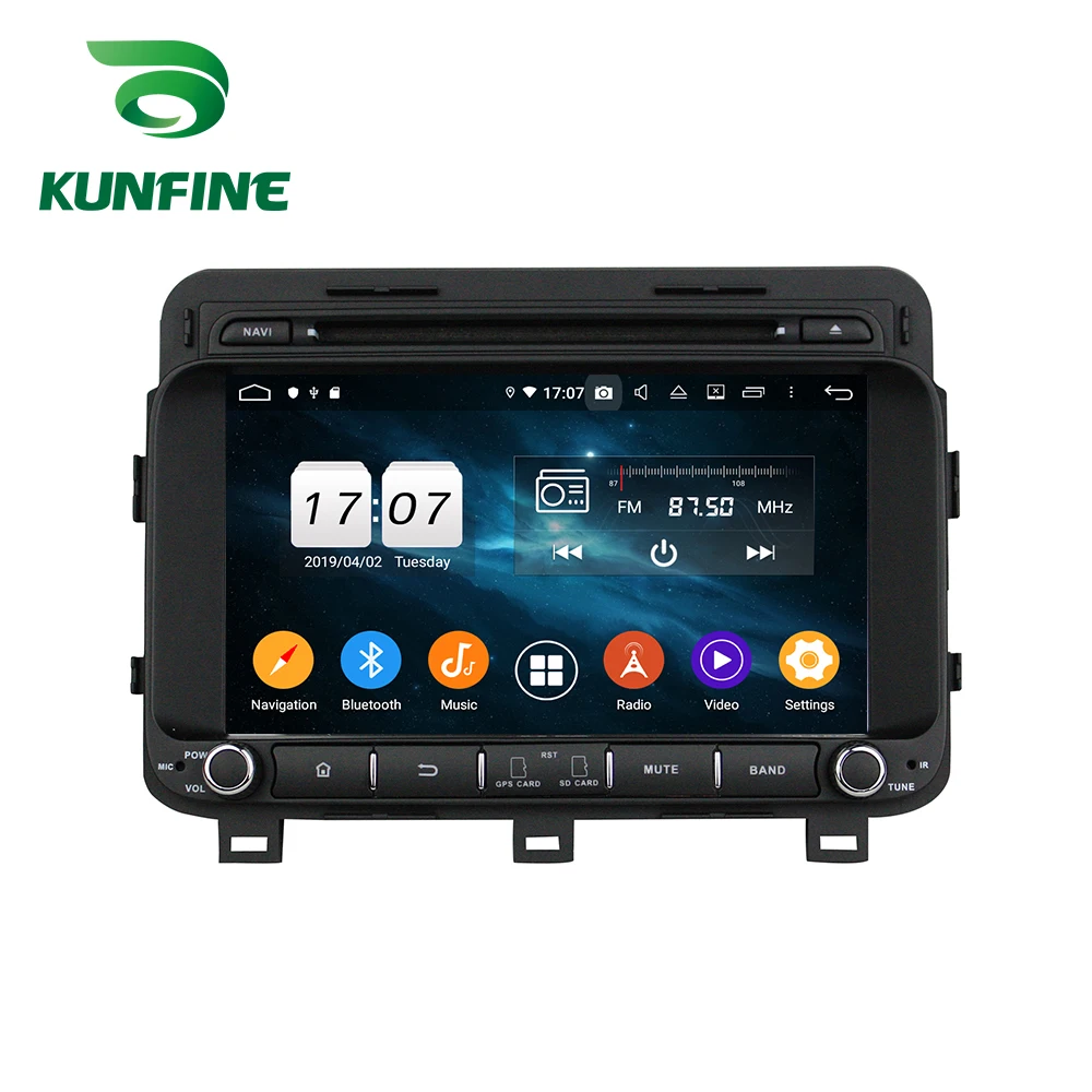 Perfect Android 9.0 Octa Core 4GB RAM 64GB Rom Car DVD GPS Multimedia Player Car Stereo for KIA K5/OPTIMA 2015 Radio Headunit WIFI 3G 4