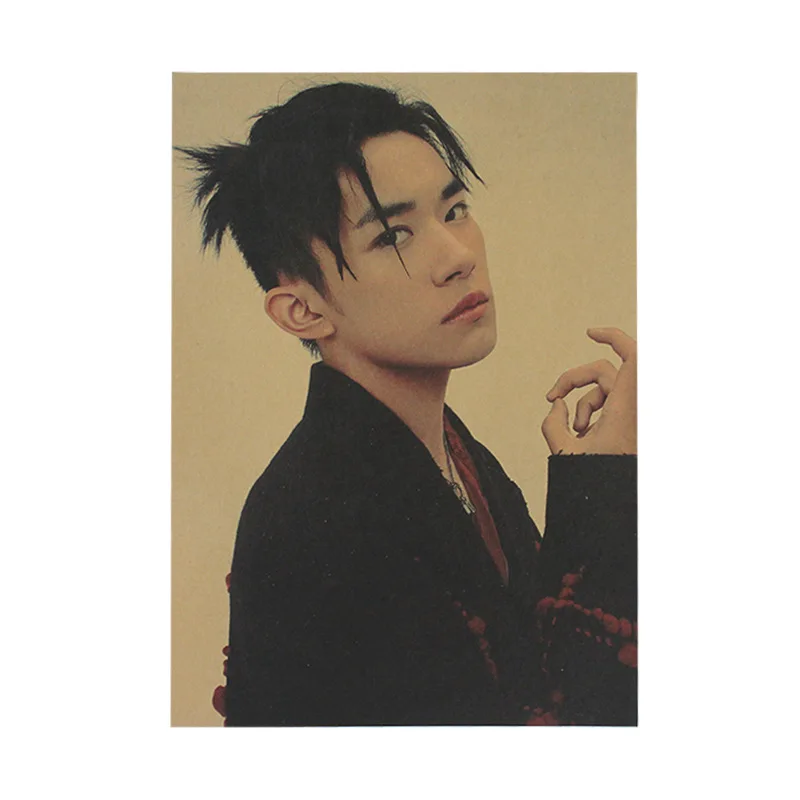 

[A1174] Jackson 08 Retro Kraftpaper Poster Indoor Bar Cafe Decorative Painting