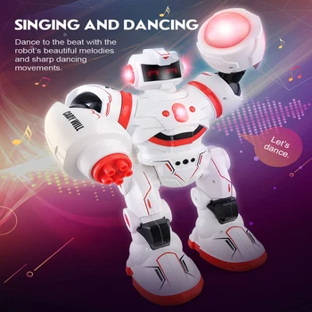 

JJRC R3 Battle Robot Programming Sense Remote Control Robot Intelligent Educational Toys For Children RC Smart Robot Juguete