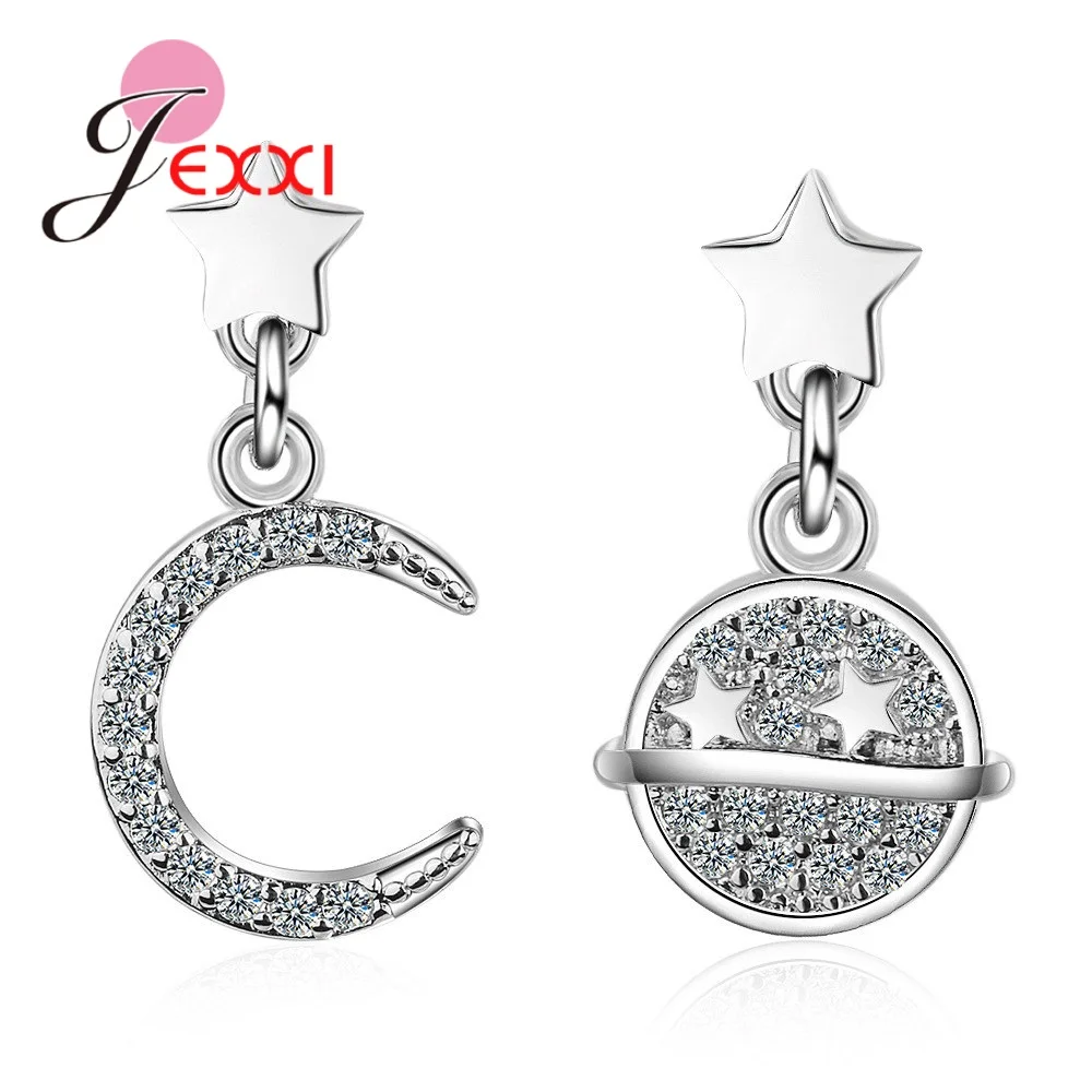 

Серьги-подвески женские из серебра 925 пробы с фианитами