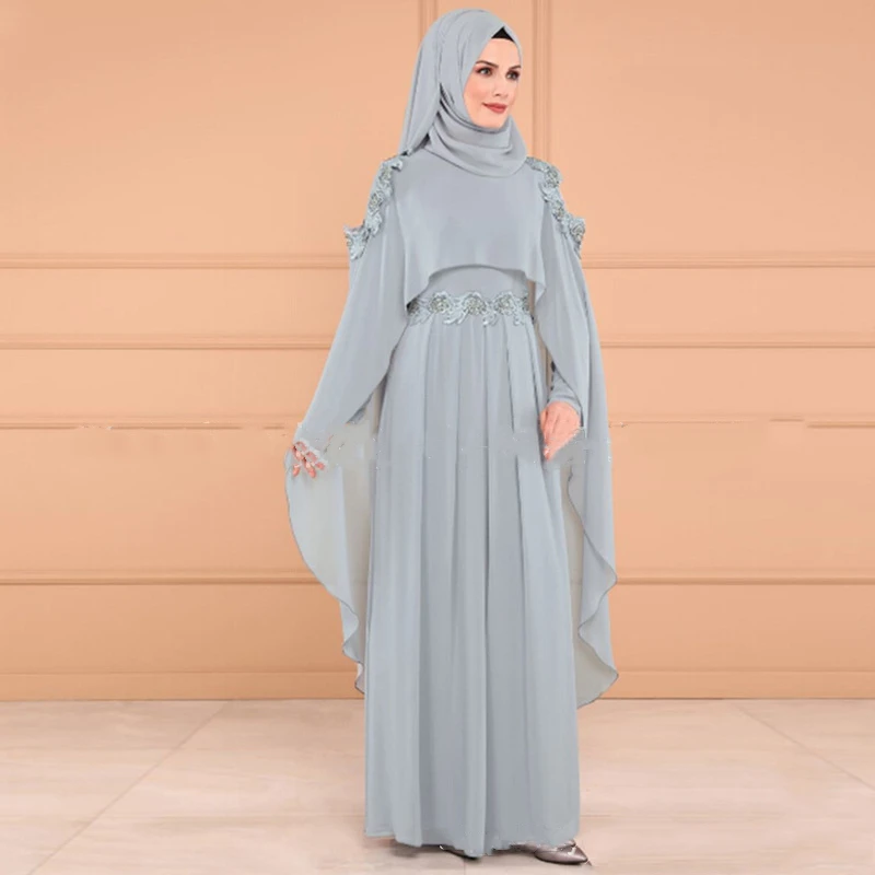 Дубай Абая для женщин djellaba femme abaya коктейльный турецкий Восточный халат из марокена tesettur elbise мусульманское платье исламское платье одежда