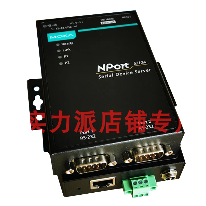 New Original Spot Photo For MOXA NPort 5210A RS-232 2 Port Network Server Serial | Электроника