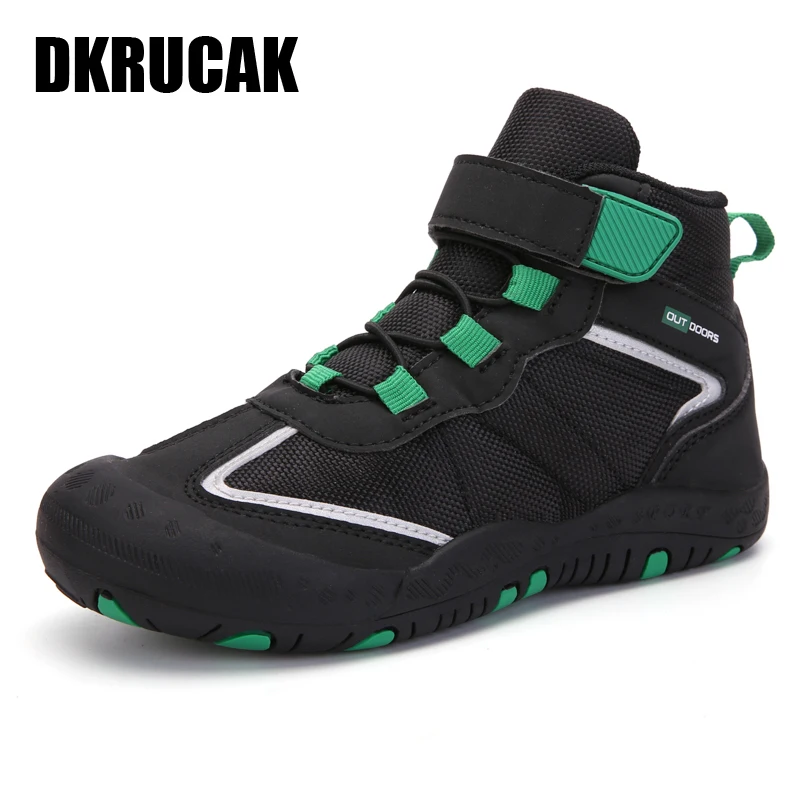 

Fashion Boys Sneakers High Top Outdoor Children Casual Shoes kids Soft Comfortable Sport Shoes Girls Non-slip Hiking Sneakers