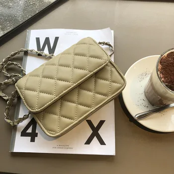 

Women's Shoulder Bag 2020 Flip Korean Classic Small and Light Diamond Bag New Chain Bag