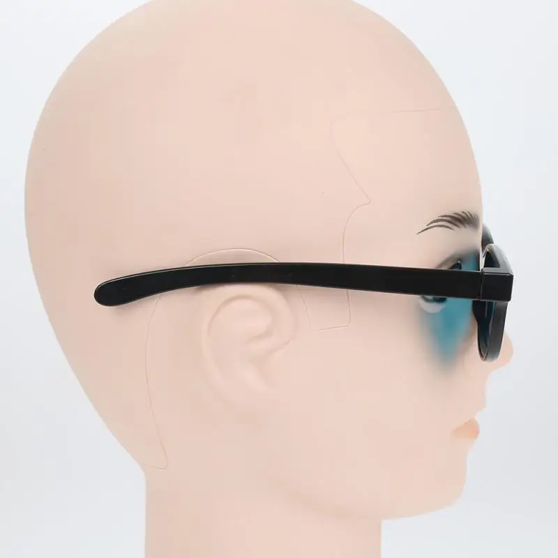 New 1x Black Frame Red Blue 3D Glasses Black Frame For Dimensional Anaglyph TV Movie DVD Game Video Offers A Sense Of Reality