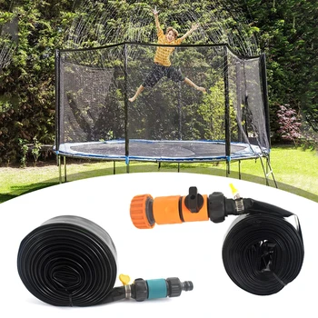 

Trampoline Sprinkler Toy Backyard Cooling Watering Garden Water Park Accessories for Easy Safety Exercise Supplies