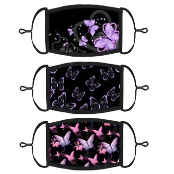 

Face shield for adults Adjustable Ear Loops Hawaiian Face Masks -Washable Reusable Filter mascarillas Cosplay Accessories #10