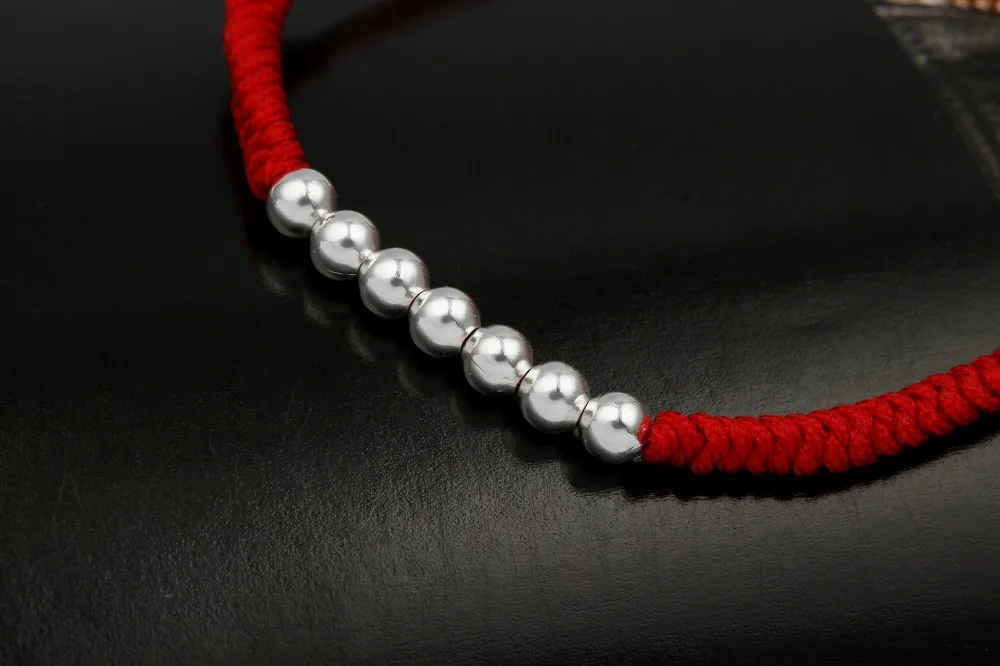 Noter ручной плетеный браслет с красной нитью, амулеты, ручная плетеная регулируемая красная нить, браслет для женщин, девушек, ручная удача, ювелирные изделия