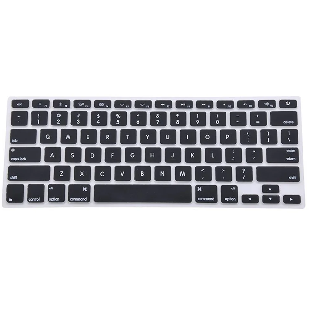 Силиконовый чехол для клавиатуры защитный Apple Pro 13 15 17 Air мягкие наклейки на